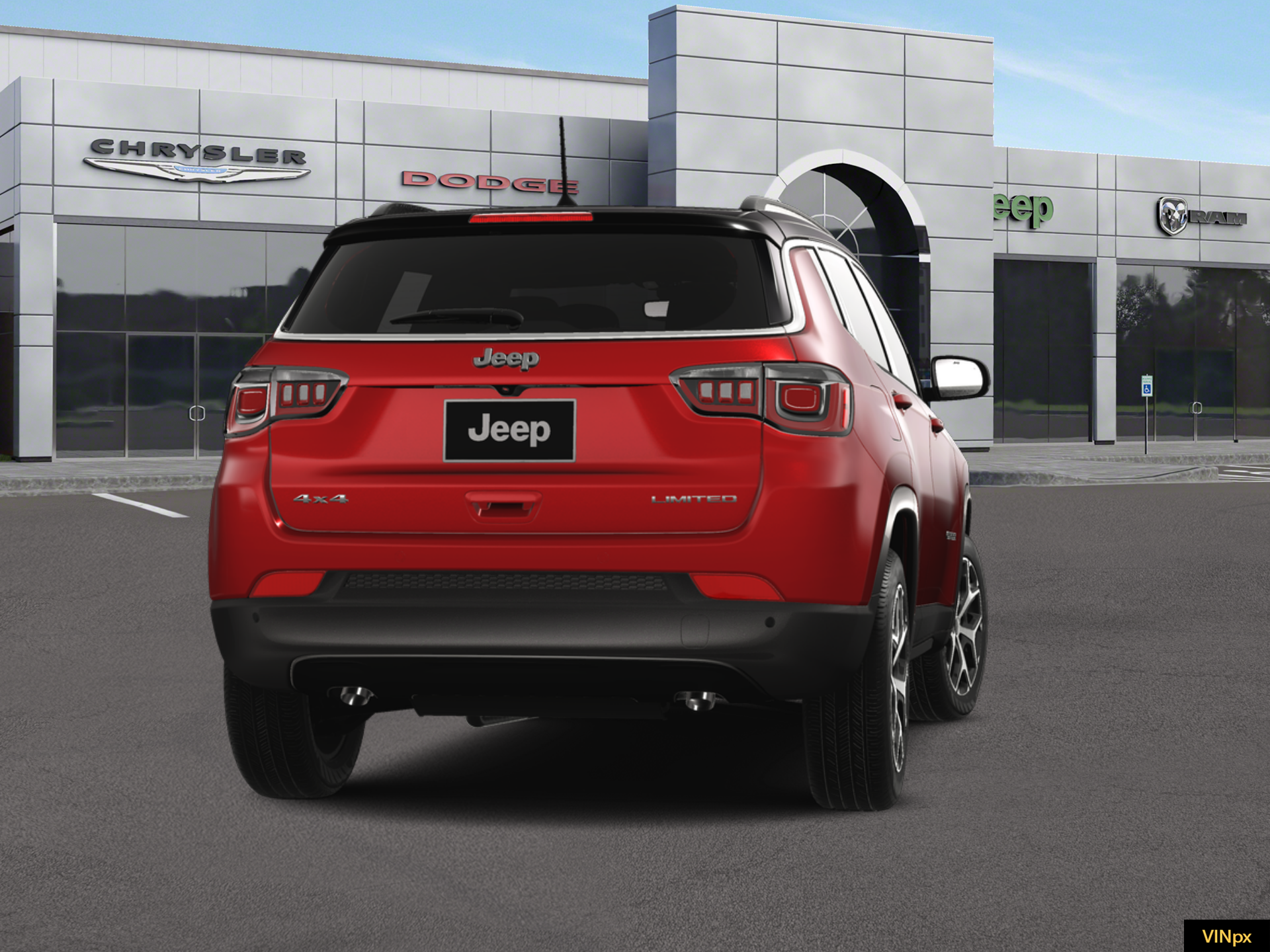 New 2026 Red Hot Pearlcoat Jeep Limited image 14