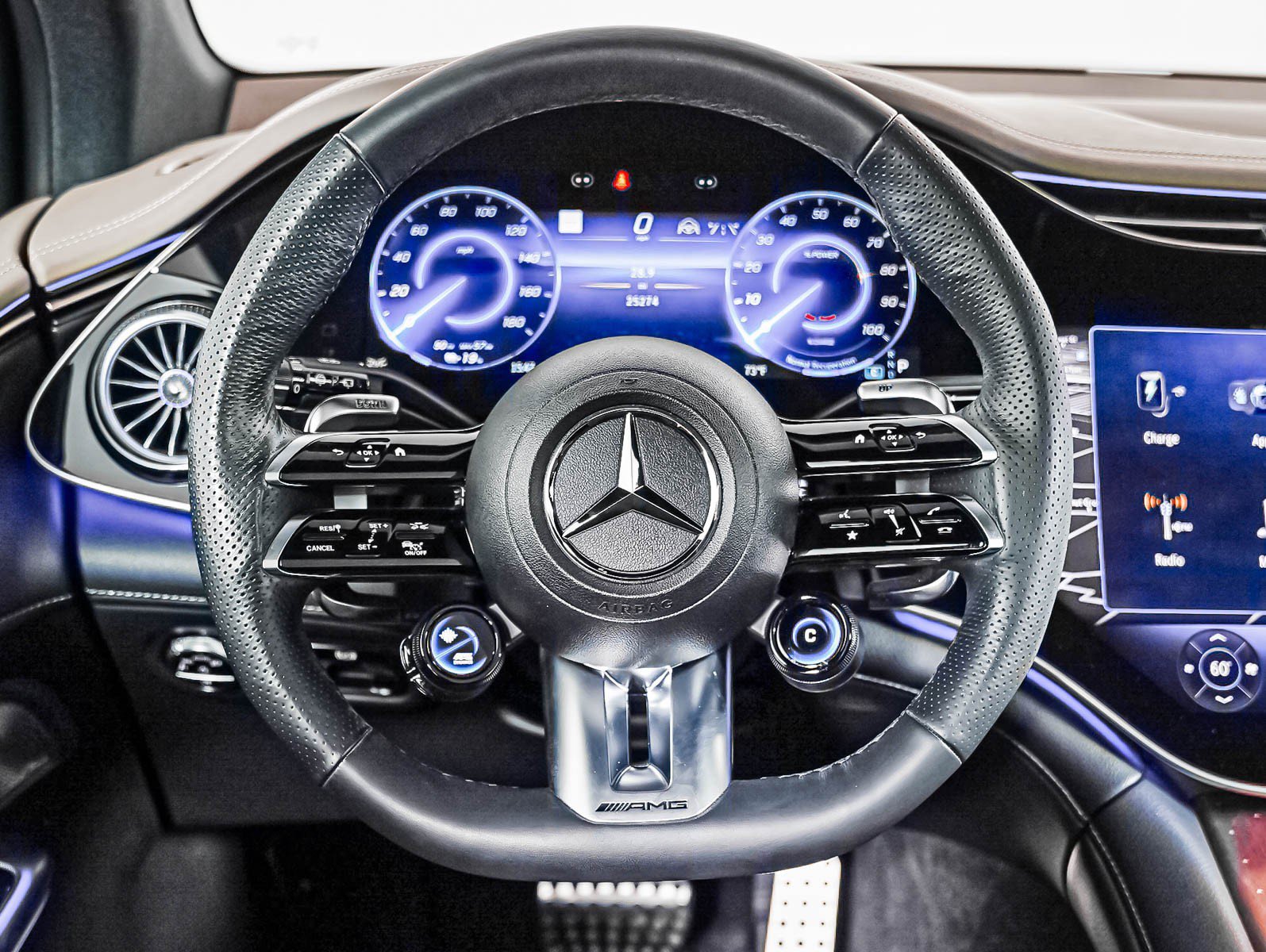 Certified Used 2024 Twilight Blue Metallic Mercedes-Benz AMG® EQE 4MATIC+ SUV image 14