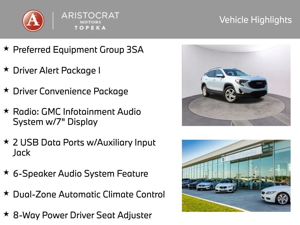 Used 2020 GMC Terrain SLE with VIN 3GKALTEV0LL279947 for sale in Kansas City