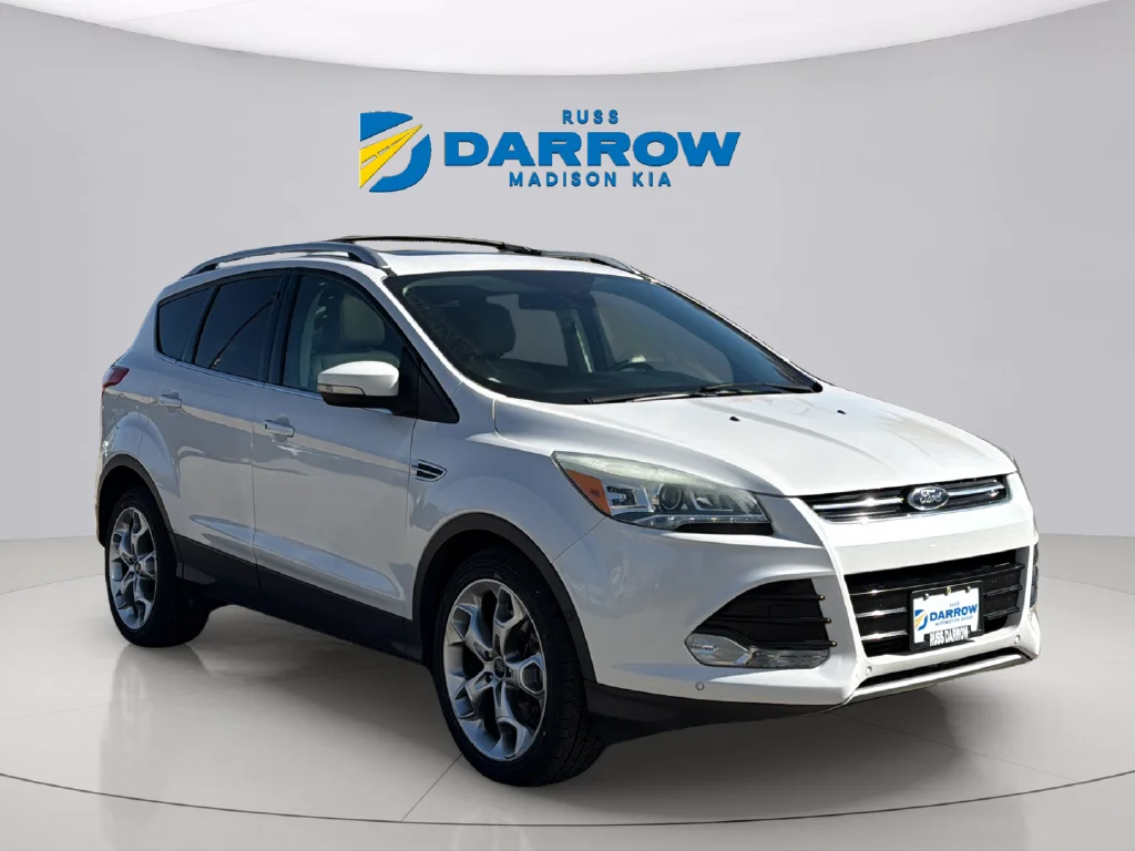 Used 2016 White Platinum Clearcoat Metallic Ford Titanium image 7