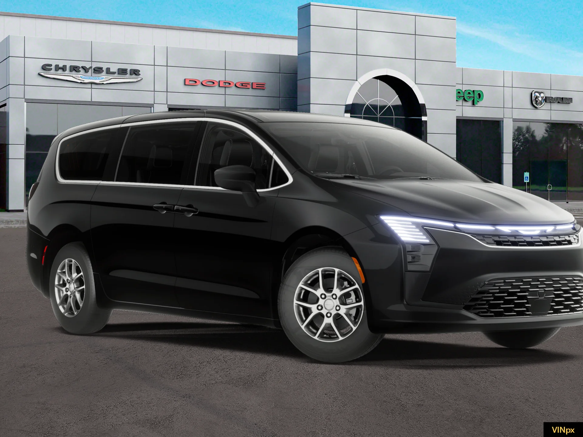 New 2027 Diamond Black Crystal Pearlcoat Chrysler Select image 11