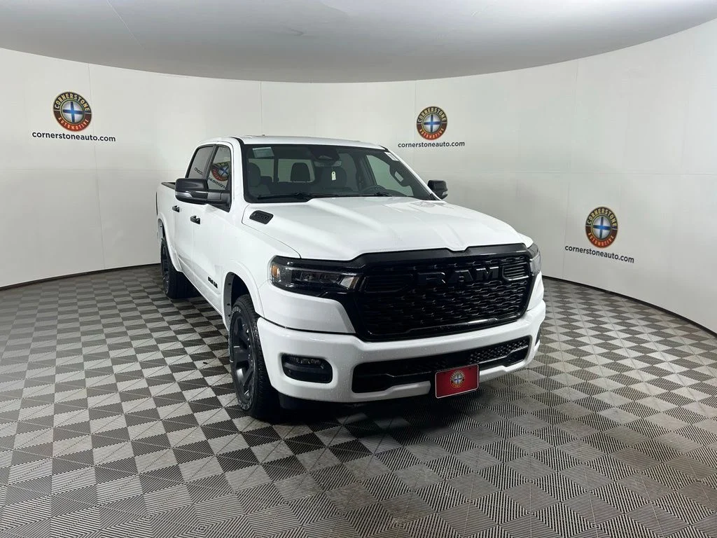 New 2026 Bright White Clear-Coat Exterior Paint RAM Big Horn image 18