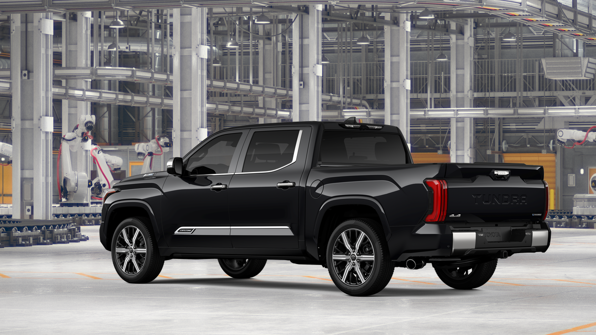 New 2026 Midnight Black Metallic Toyota Capstone image 6
