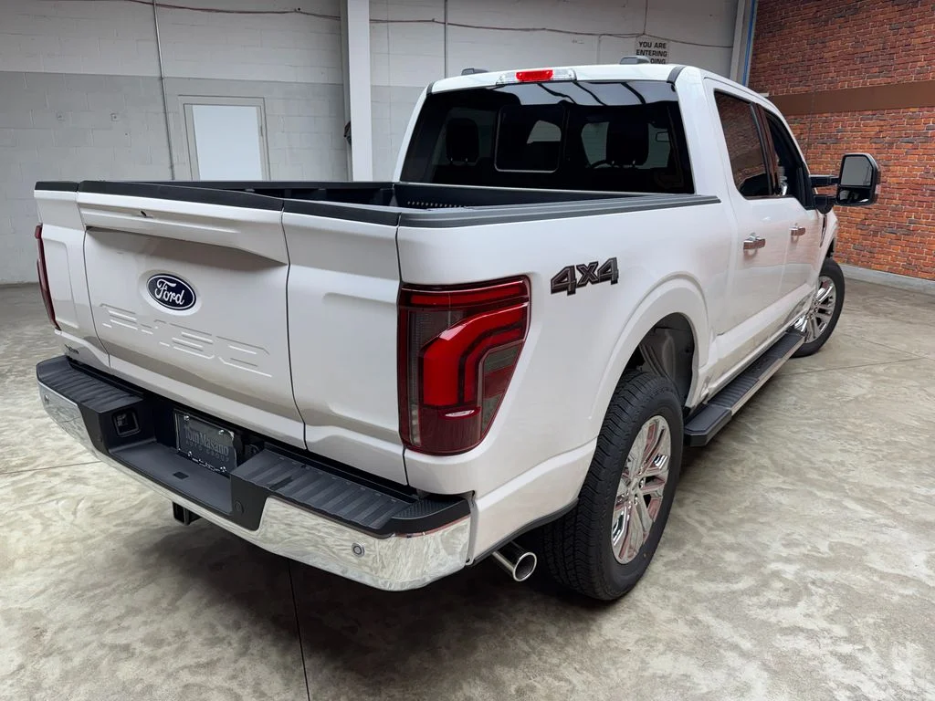 New 2026 Star White Metallic Tri-Coat Ford Lariat® image 6