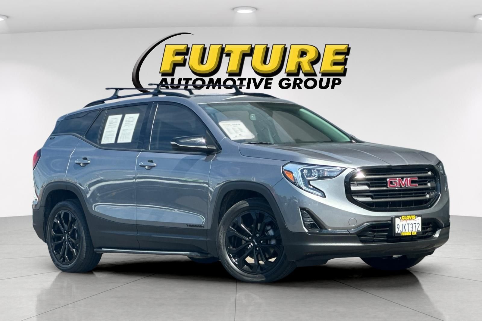 Used 2021 Gray GMC SLT image 2