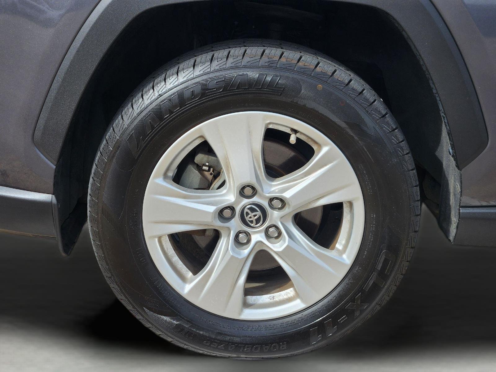 Used 2021 Magnetic Gray Metallic Toyota XLE image 9