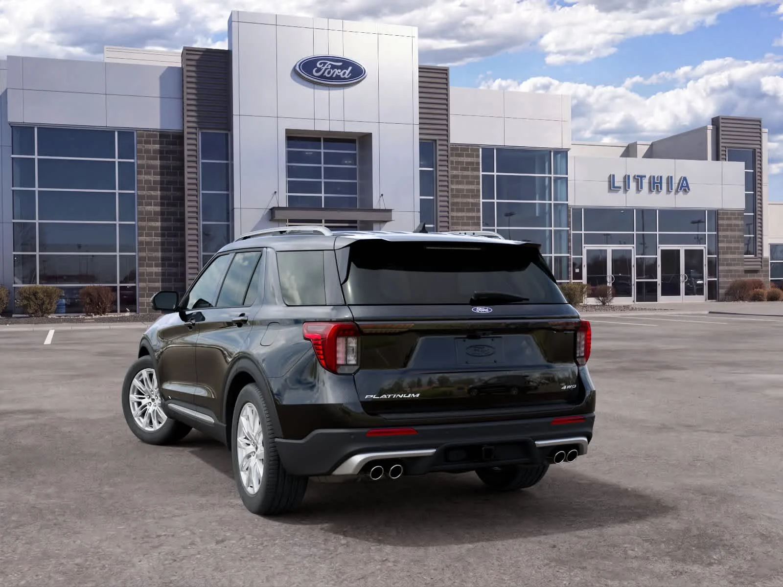 New 2027 Agate Black Metallic Ford Platinum™ image 8