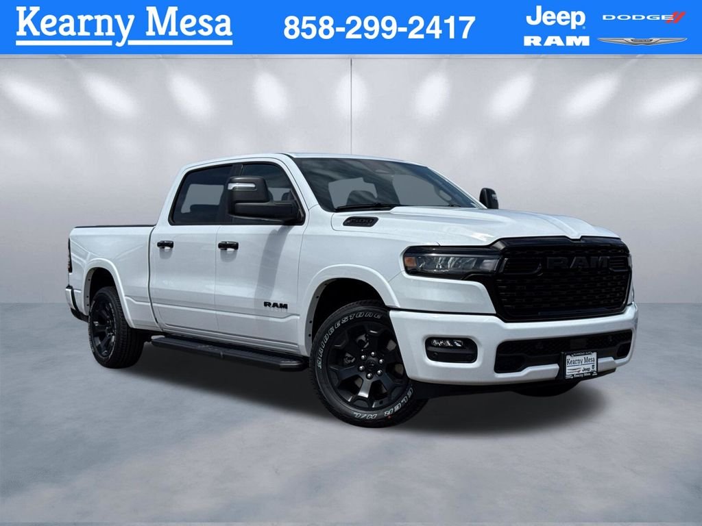 New 2026 Bright White Clear-Coat Exterior Paint RAM Big Horn image 1