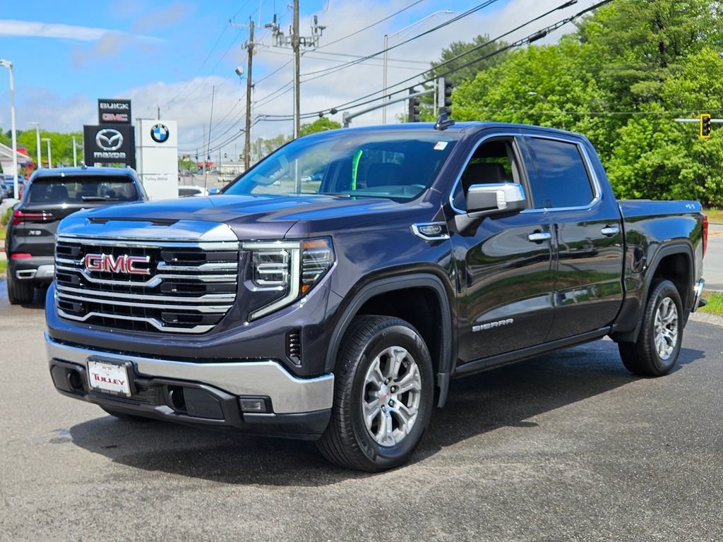 Certified Used 2025 Titanium Rush Metallic GMC SLT image 3