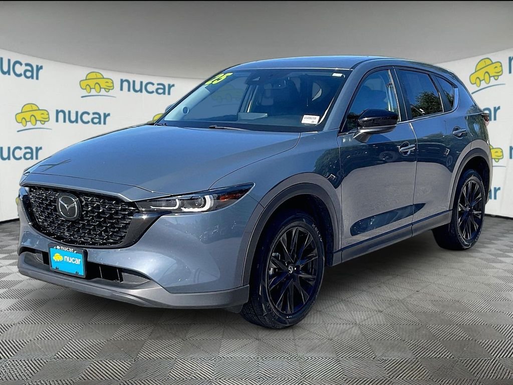Used 2025 Polymetal Gray Metallic Mazda 2.5 S Carbon Edition image 3