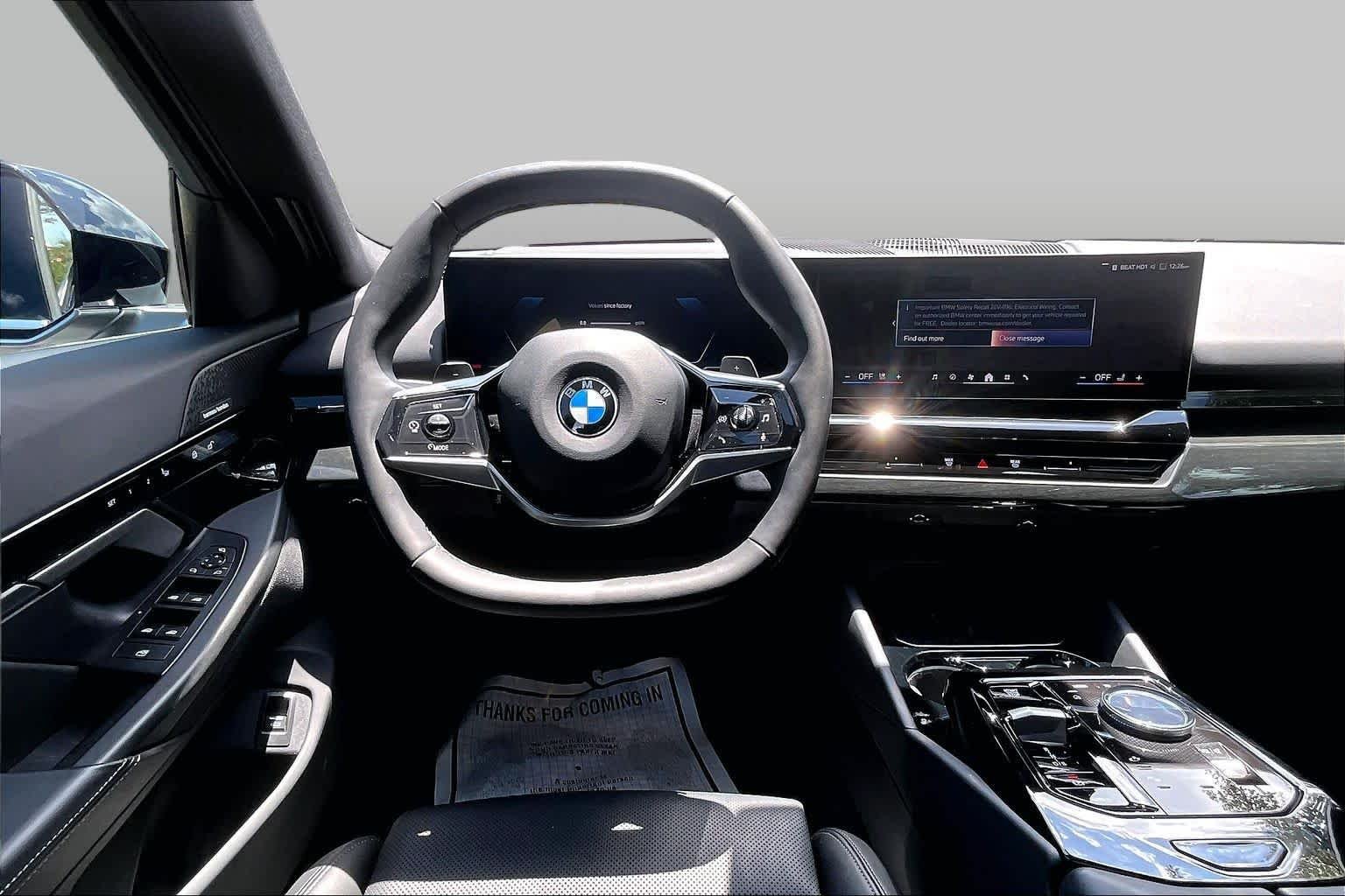 Used 2024 Black Sapphire Metallic BMW 530i image 6