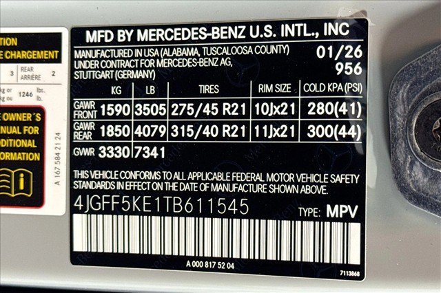 New 2026 MANUFAKTUR Alpine Grey Mercedes-Benz GLS 450 image 60