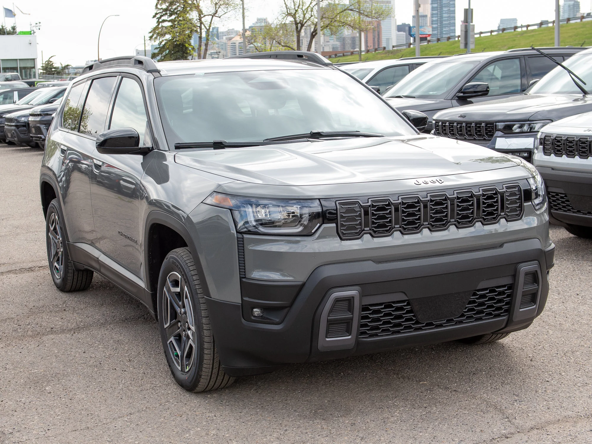 New 2026 Grey Jeep Laredo * Hybrid image 7