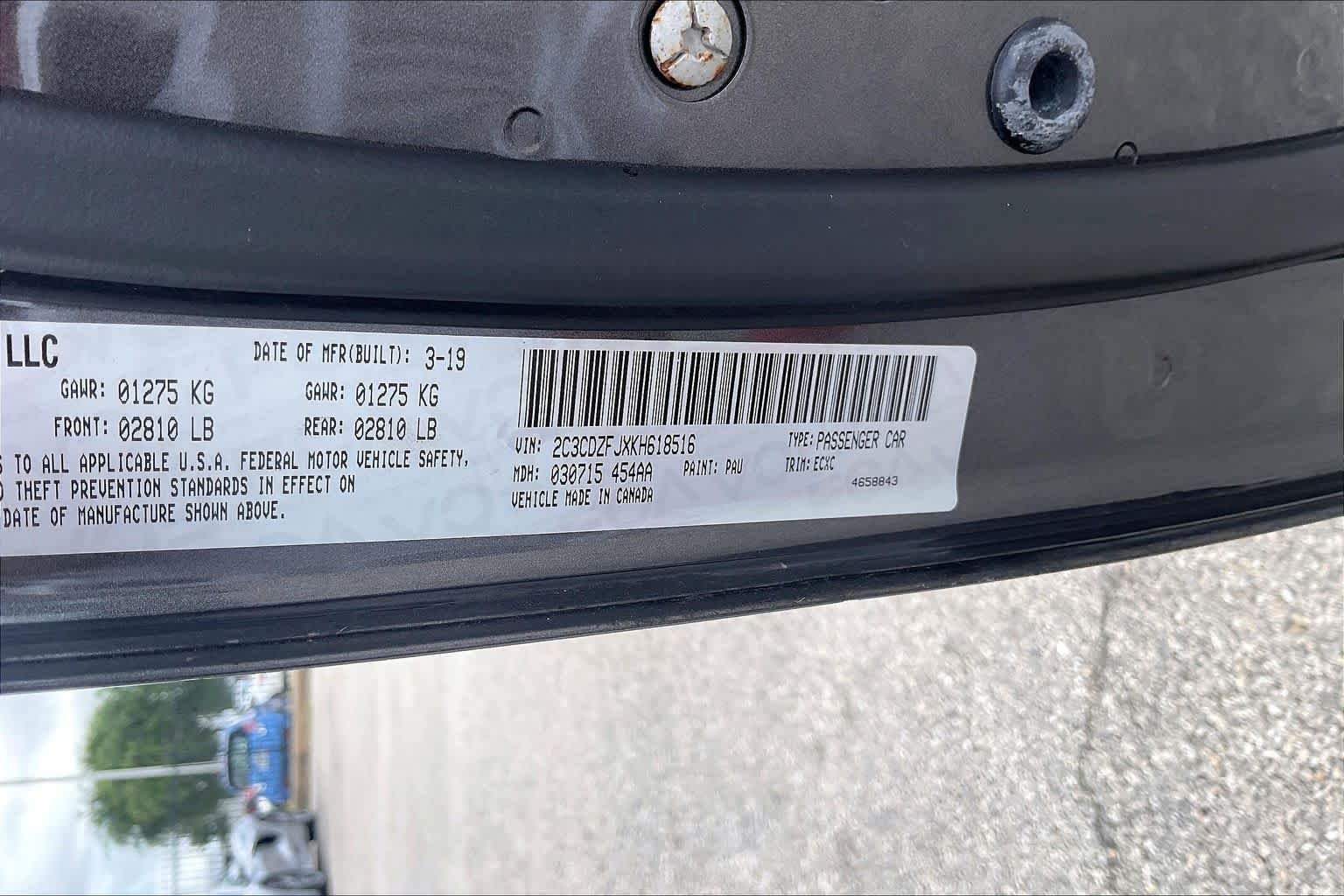 Used 2019 Granite Pearlcoat Dodge R/T Scat Pack image 31