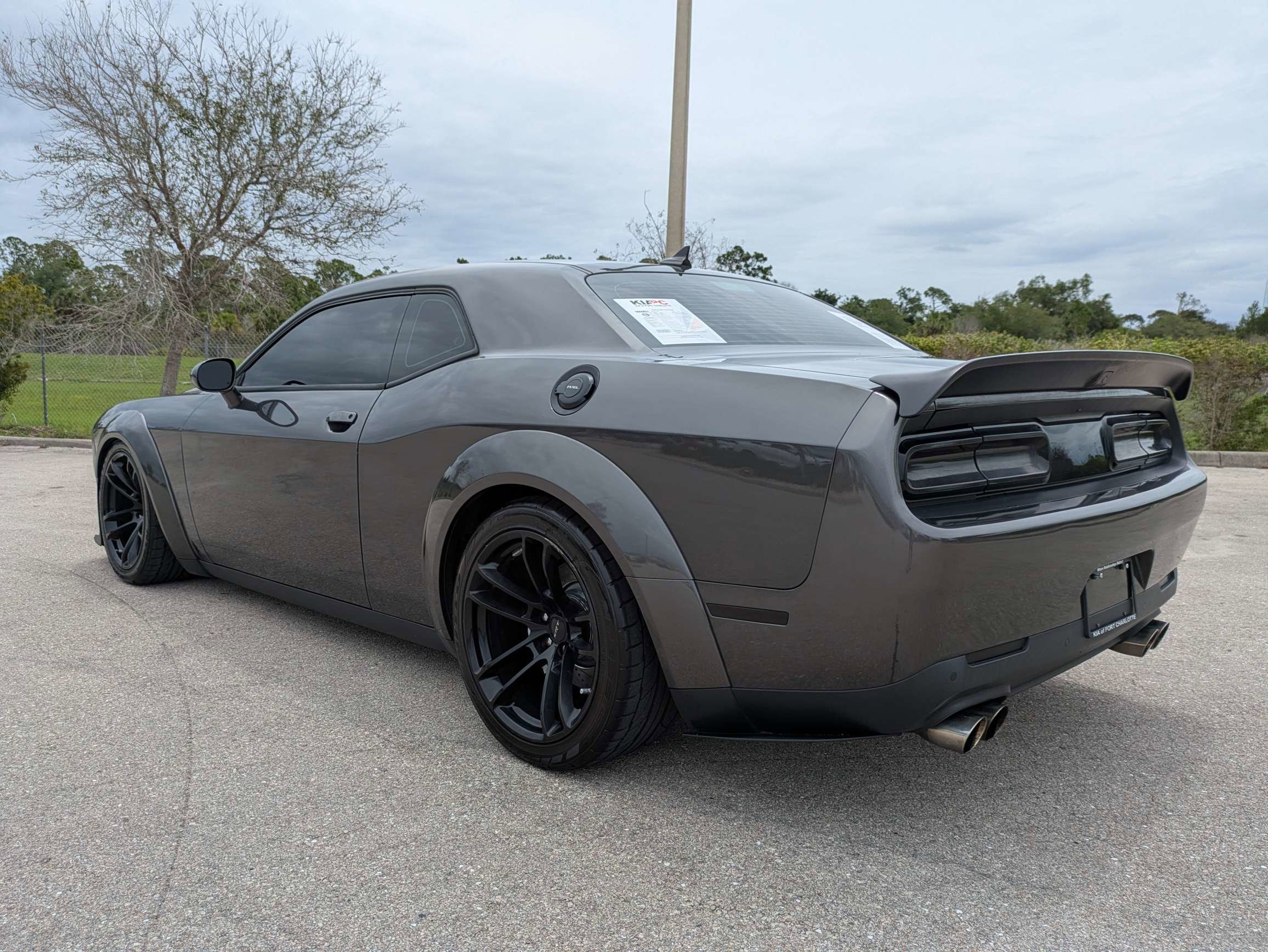 Used 2020 Granite Pearlcoat Dodge SRT Hellcat Redeye Widebody image 7