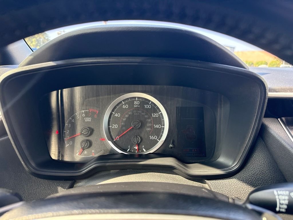 Used 2020 Blue Toyota SE image 12