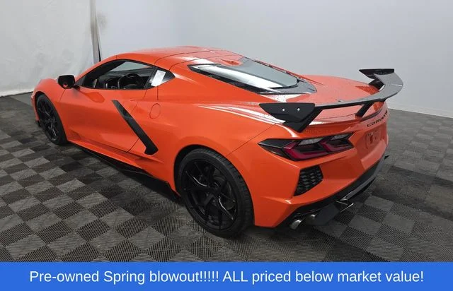 Used 2020 Orange Chevrolet Stingray image 6