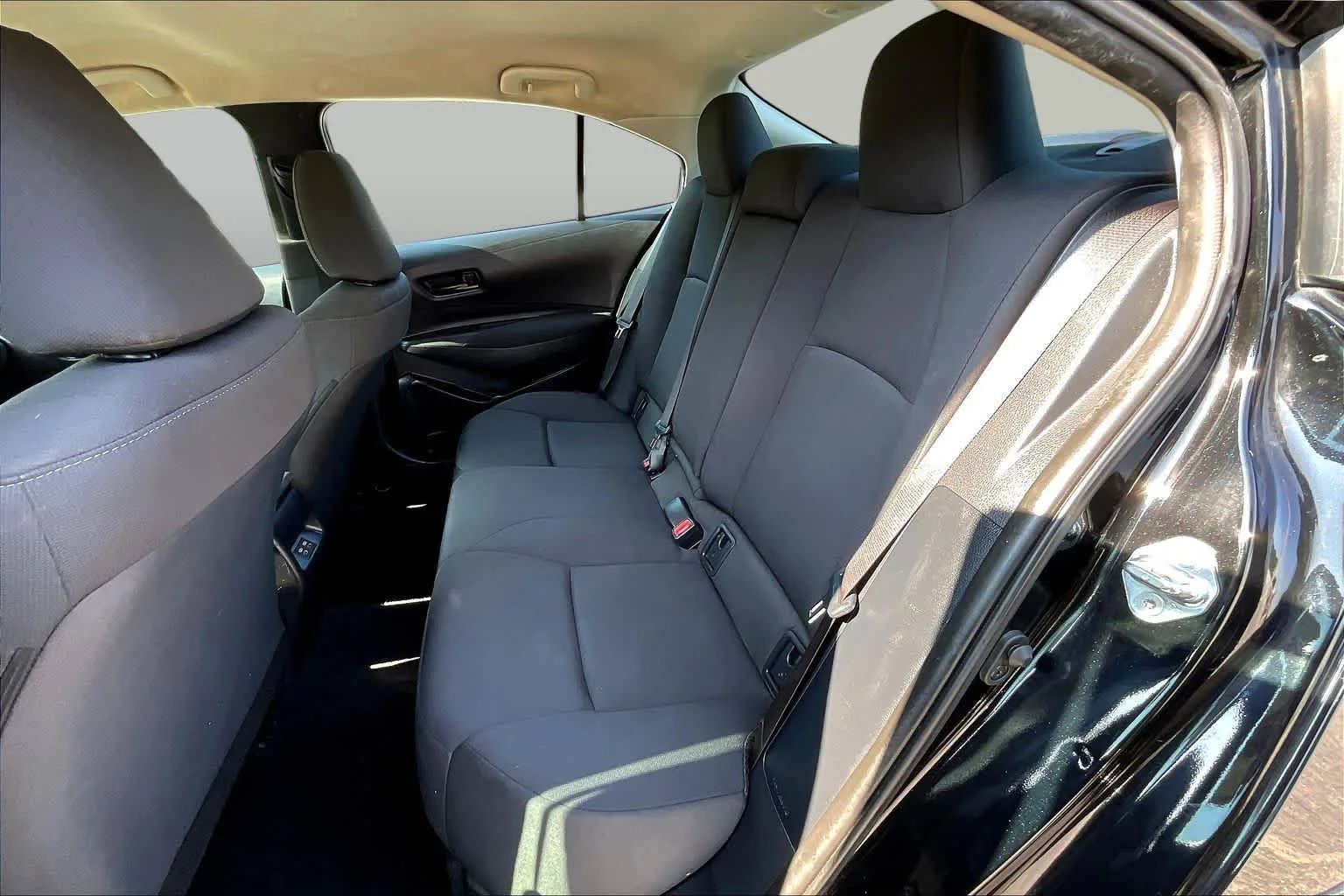 Used 2024 Midnight Black Metallic Toyota LE image 19