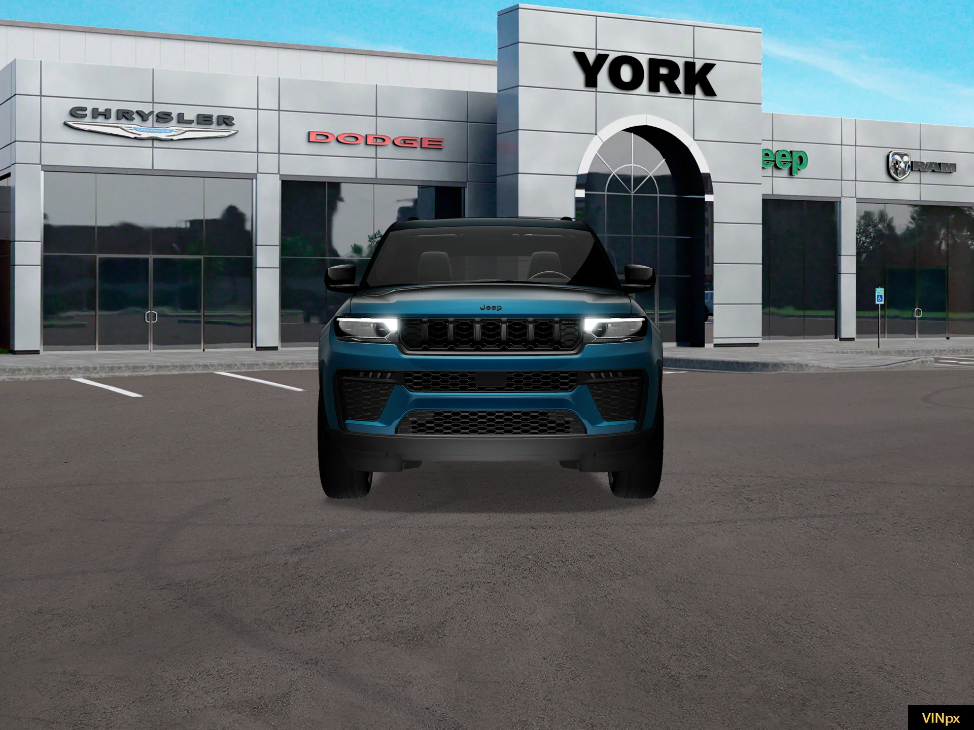 New 2027 Fathom Blue Pearl-Coat Paint Jeep Limited image 12
