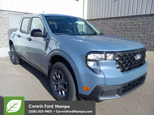New 2026 Azure Gray Metallic Tri-Coat Ford XLT image 1