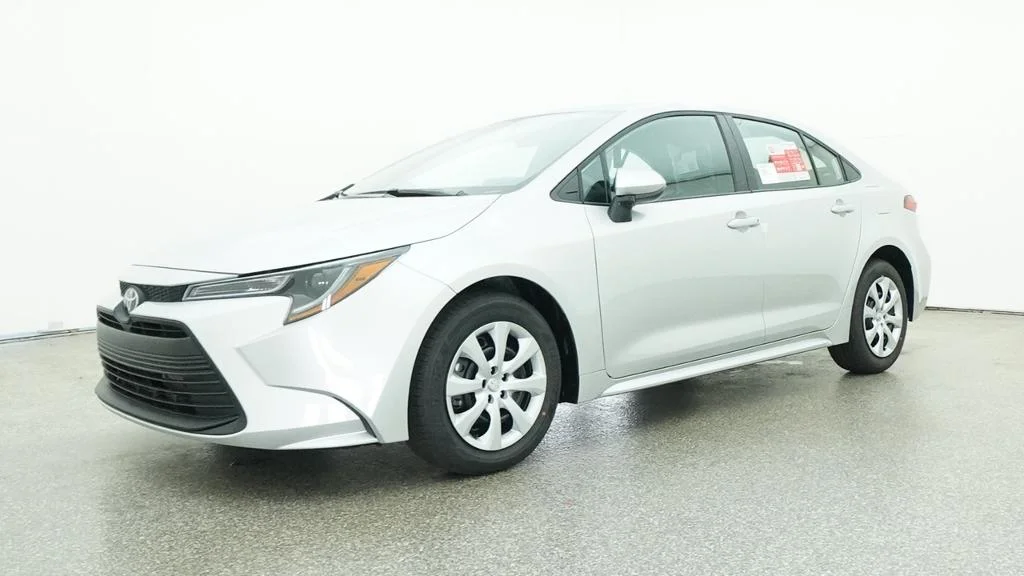 New 2026 Classic Silver Metallic Toyota LE image 6