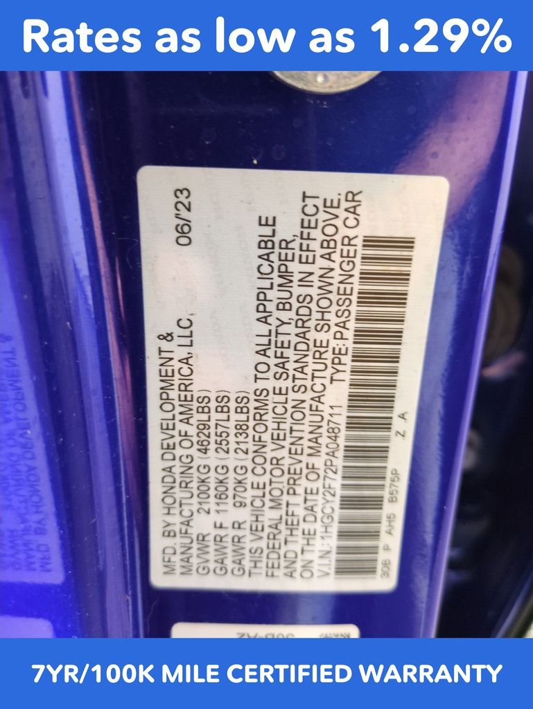 Certified Used 2023 Still Night Pearl Honda Sport-L image 29