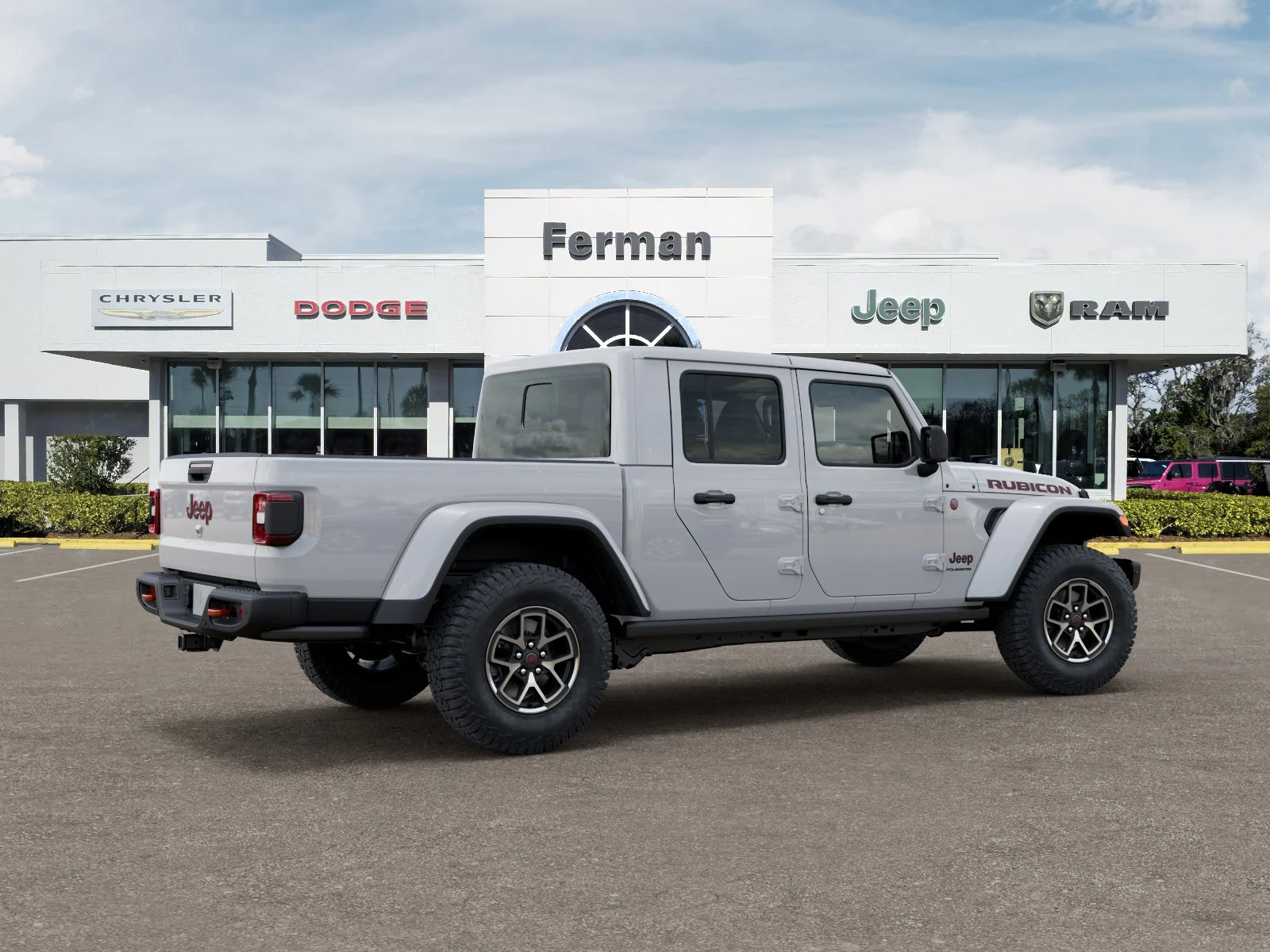 New 2026 Bright White Clear-Coat Exterior Paint Jeep Rubicon X image 39