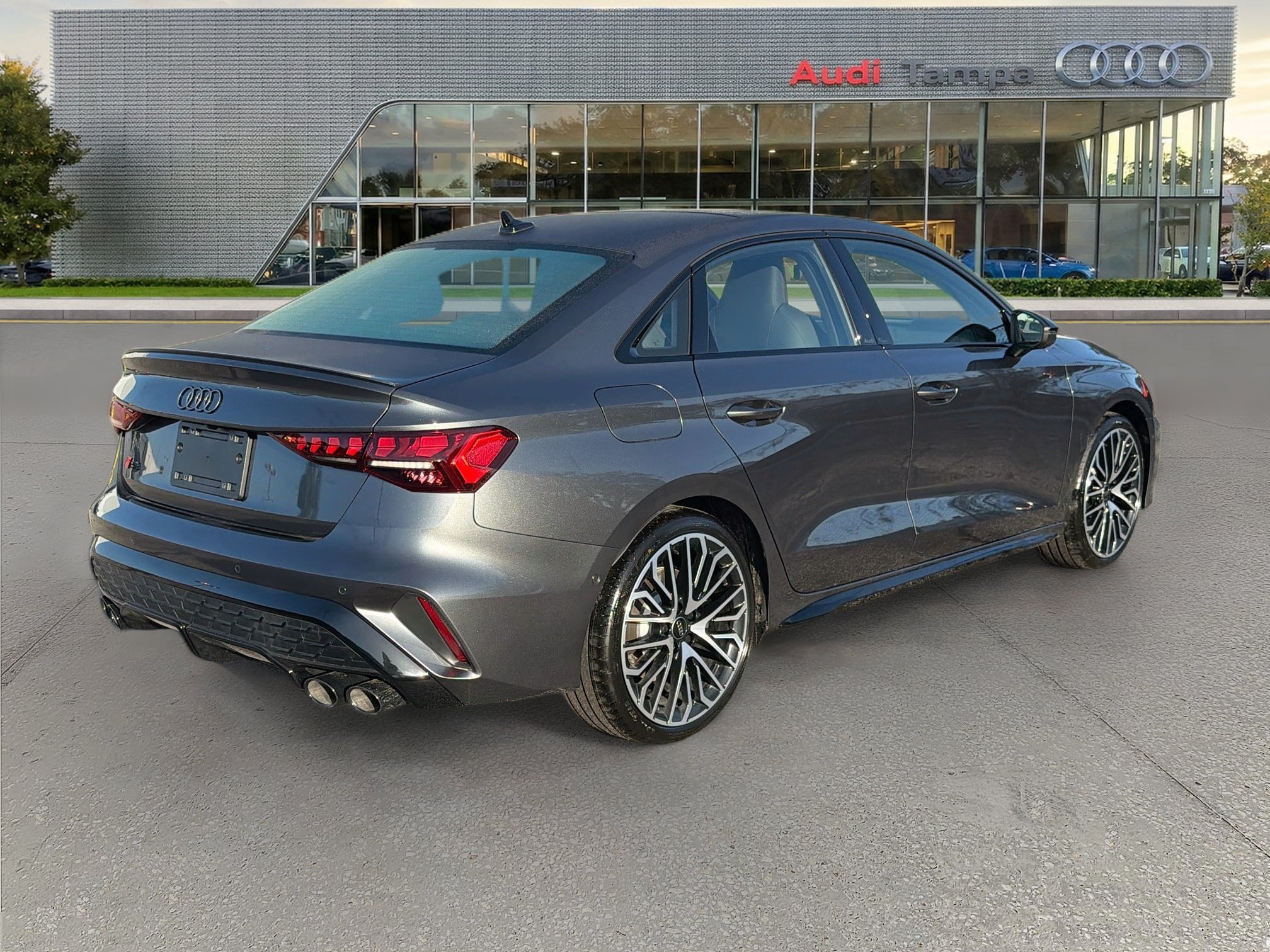 New 2026 Daytona Gray Pearl Effect Audi 4DR QTRO 2.0 TFSI image 3