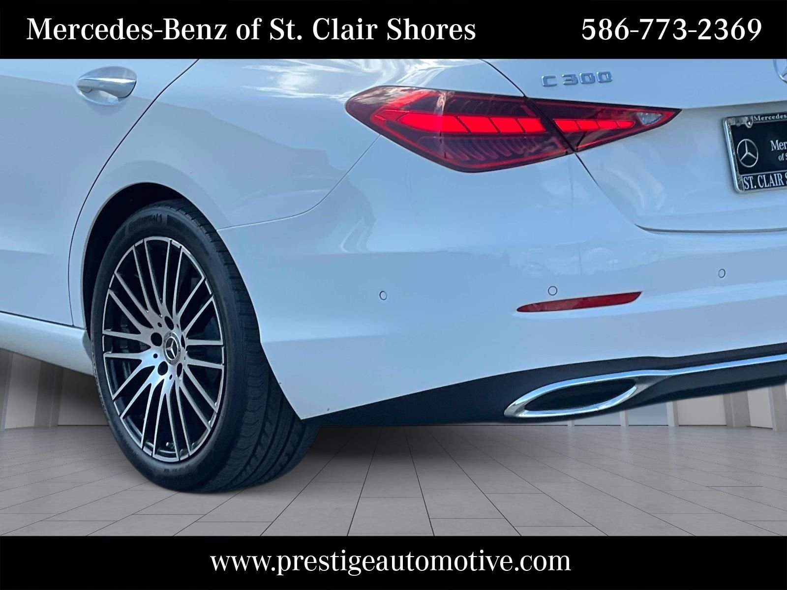 Certified Used 2023 White Mercedes-Benz C 300 image 4