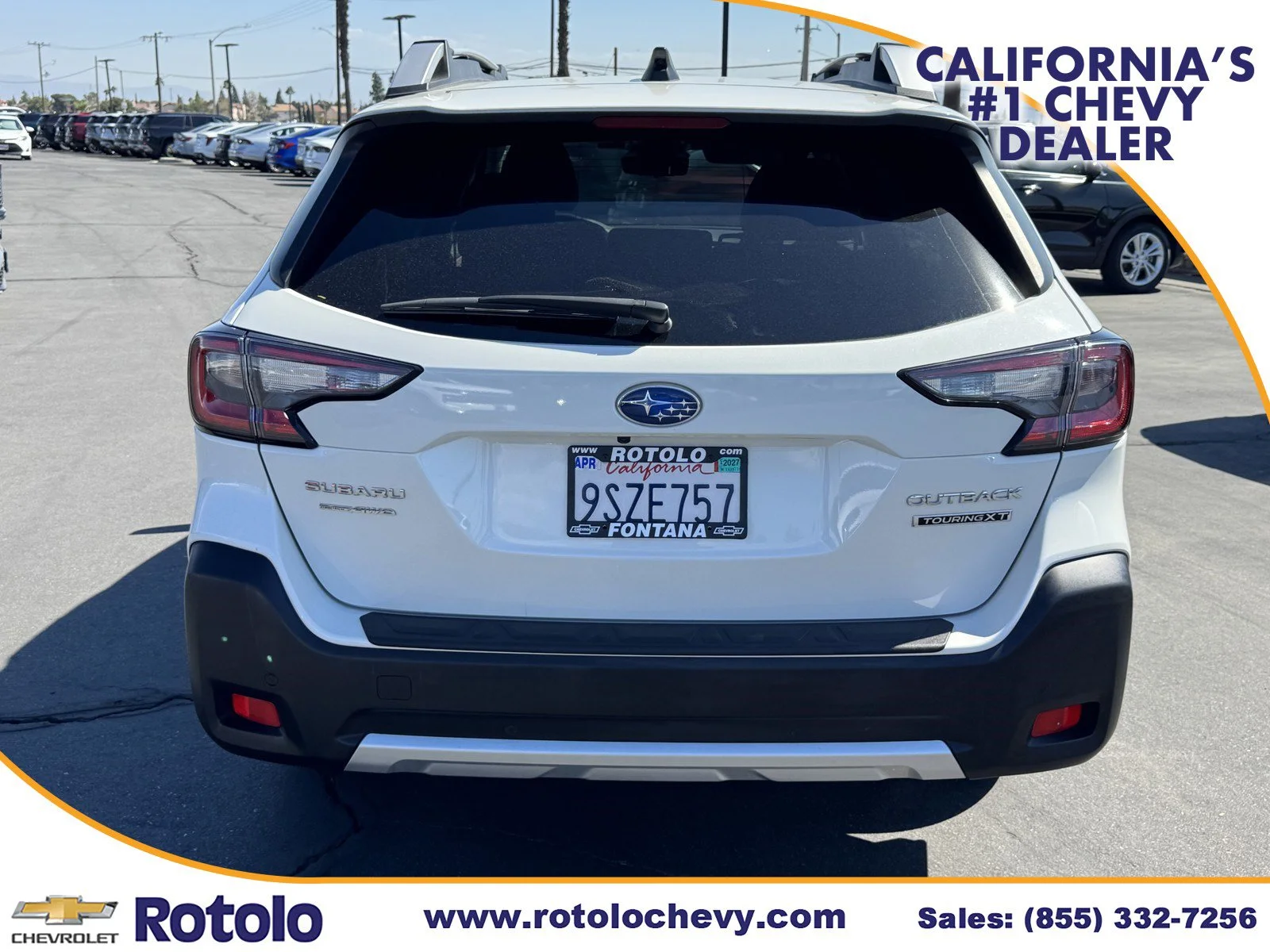 Used 2025 Crystal White Pearl Subaru Touring XT image 5