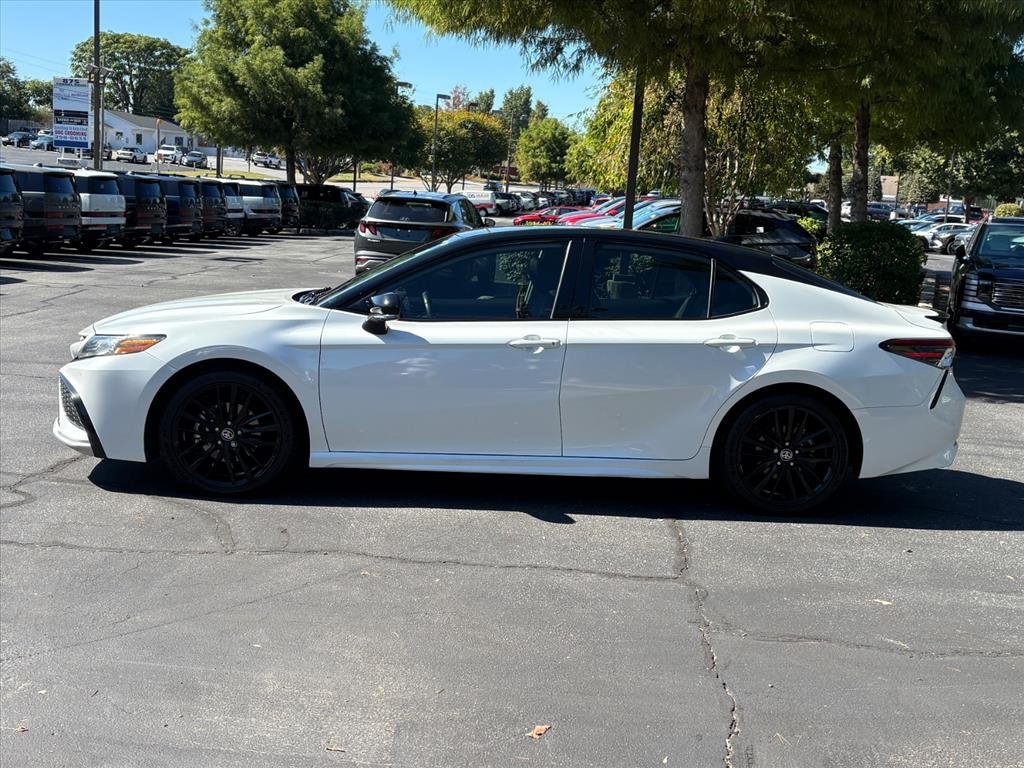 Used 2023 Wind Chill Pearl W/Midnight Black Metallic Roof Toyota XSE image 3