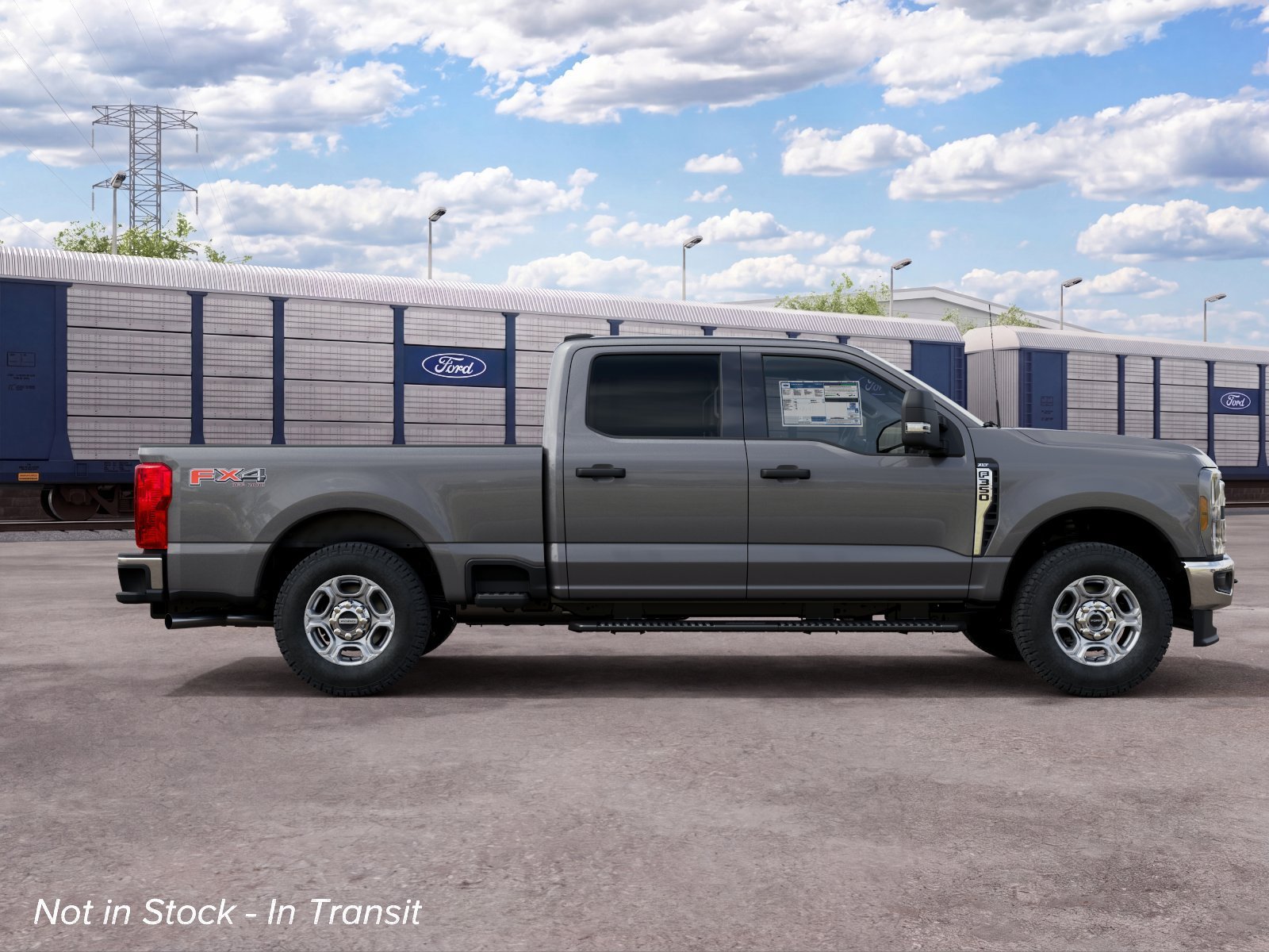 New 2027 Carbonized Gray Metallic Ford XLT image 8
