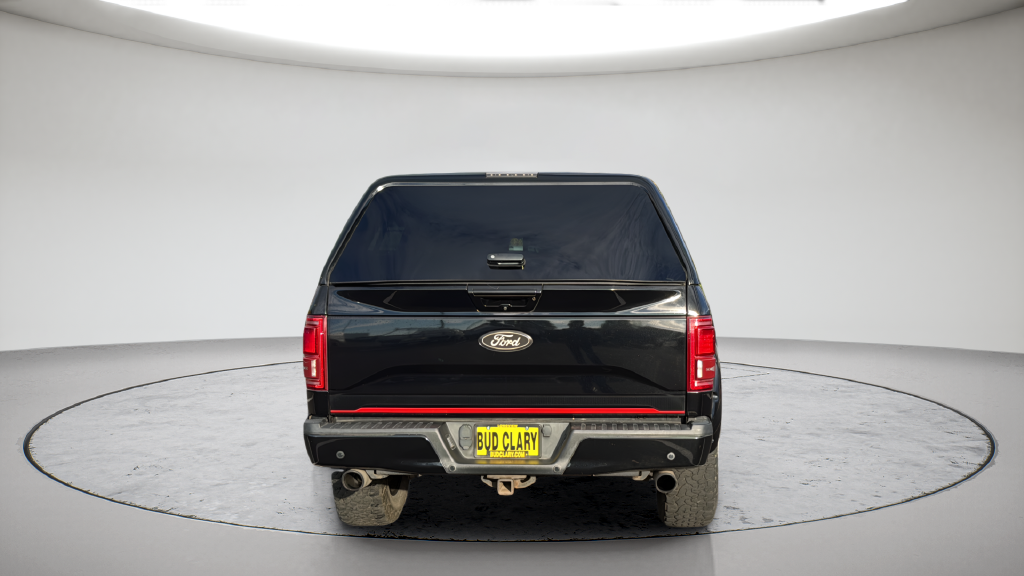 Used 2017 Shadow Black Ford Lariat image 8