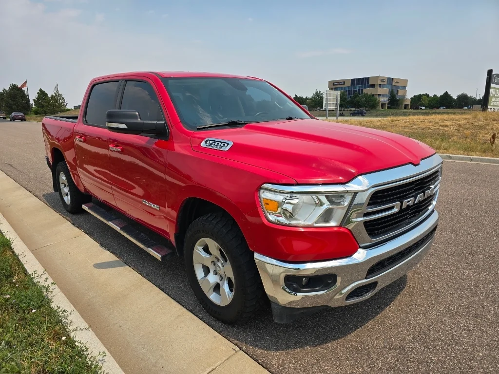 Used 2020 Flame Red Clearcoat Ram Big Horn image 7