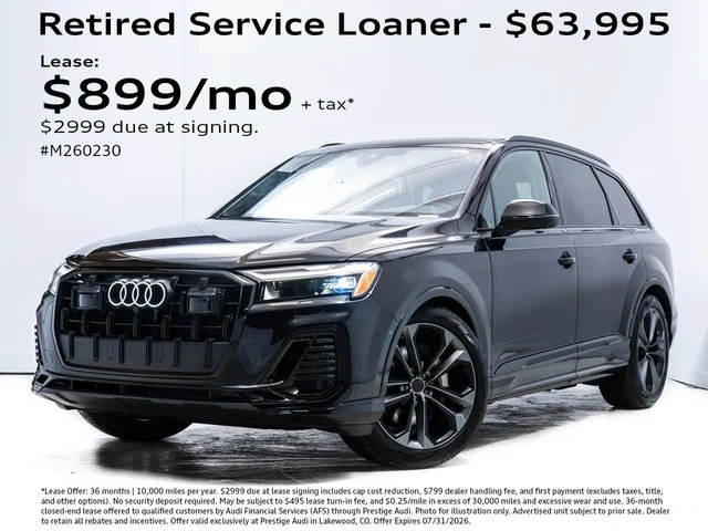 2026 Audi Q7 55 Premium Plus
