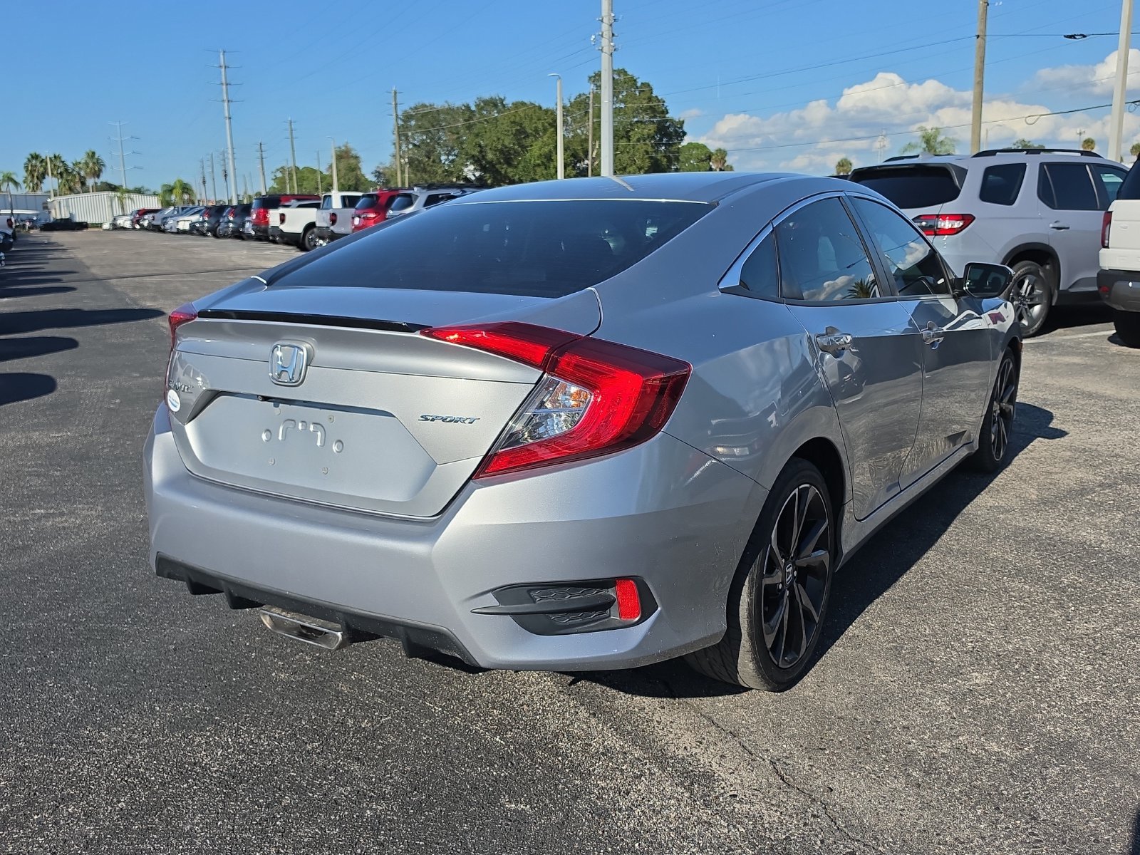 Used 2020 Silver Honda Sport image 4