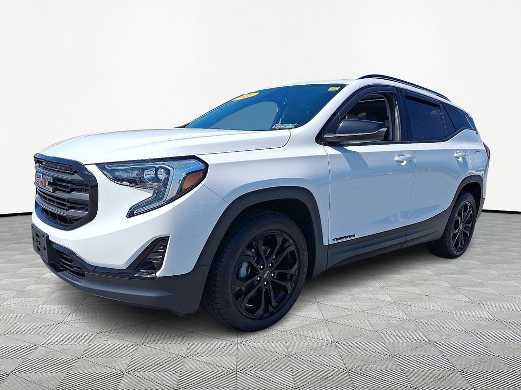 Used 2021 White GMC SLT image 3