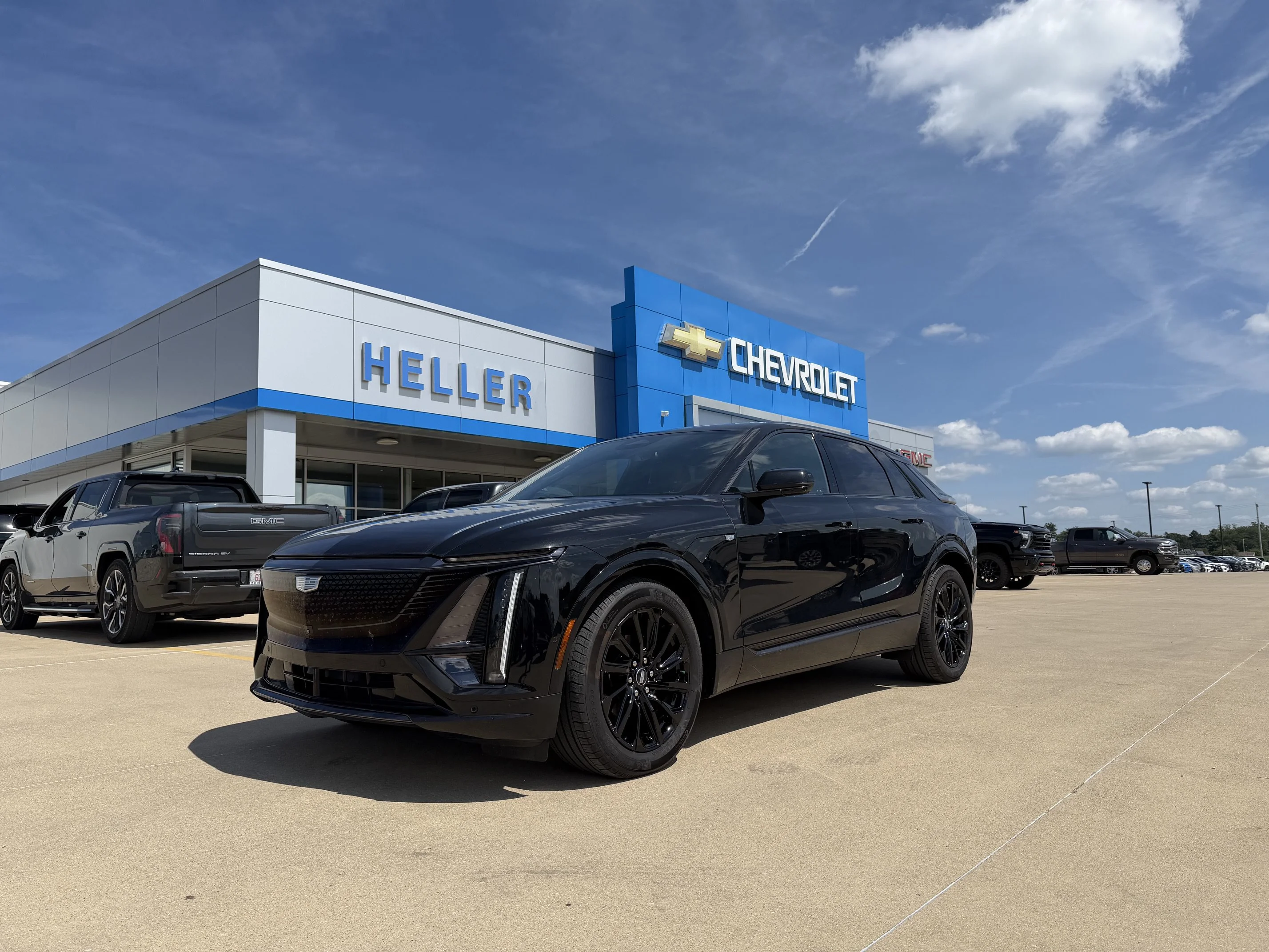Used 2024 Stellar Black Metallic Cadillac Sport image 3
