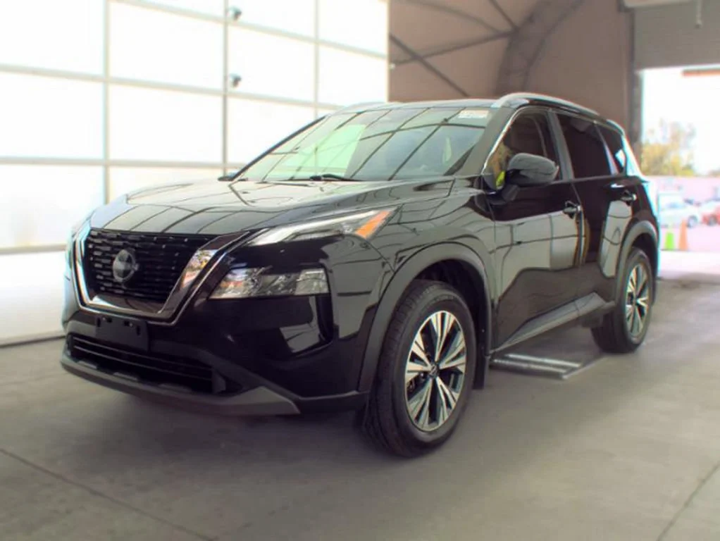 Used 2023 Black Nissan SV image 2
