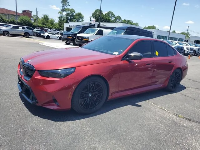Used 2025 Vegas Red Metal BMW 4DR SDN image 2
