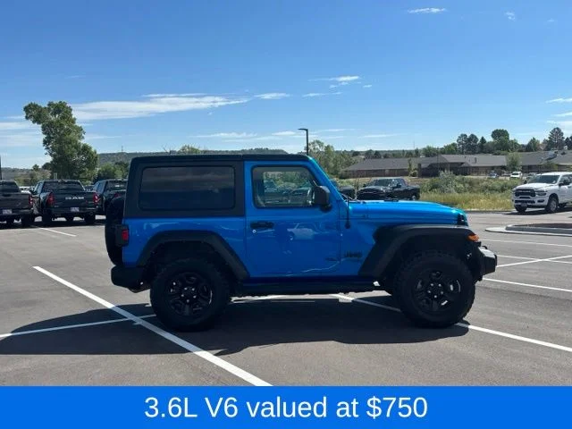 Used 2021 Blue Jeep Sport image 7