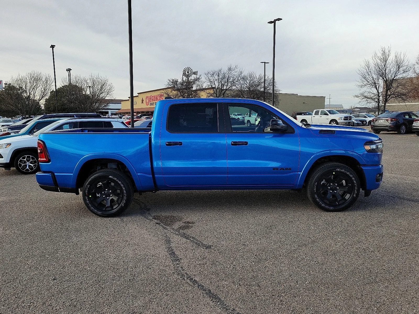 New 2026 PBJ Hydro Blue Ram LONE STAR CREW CAB 4X2 5