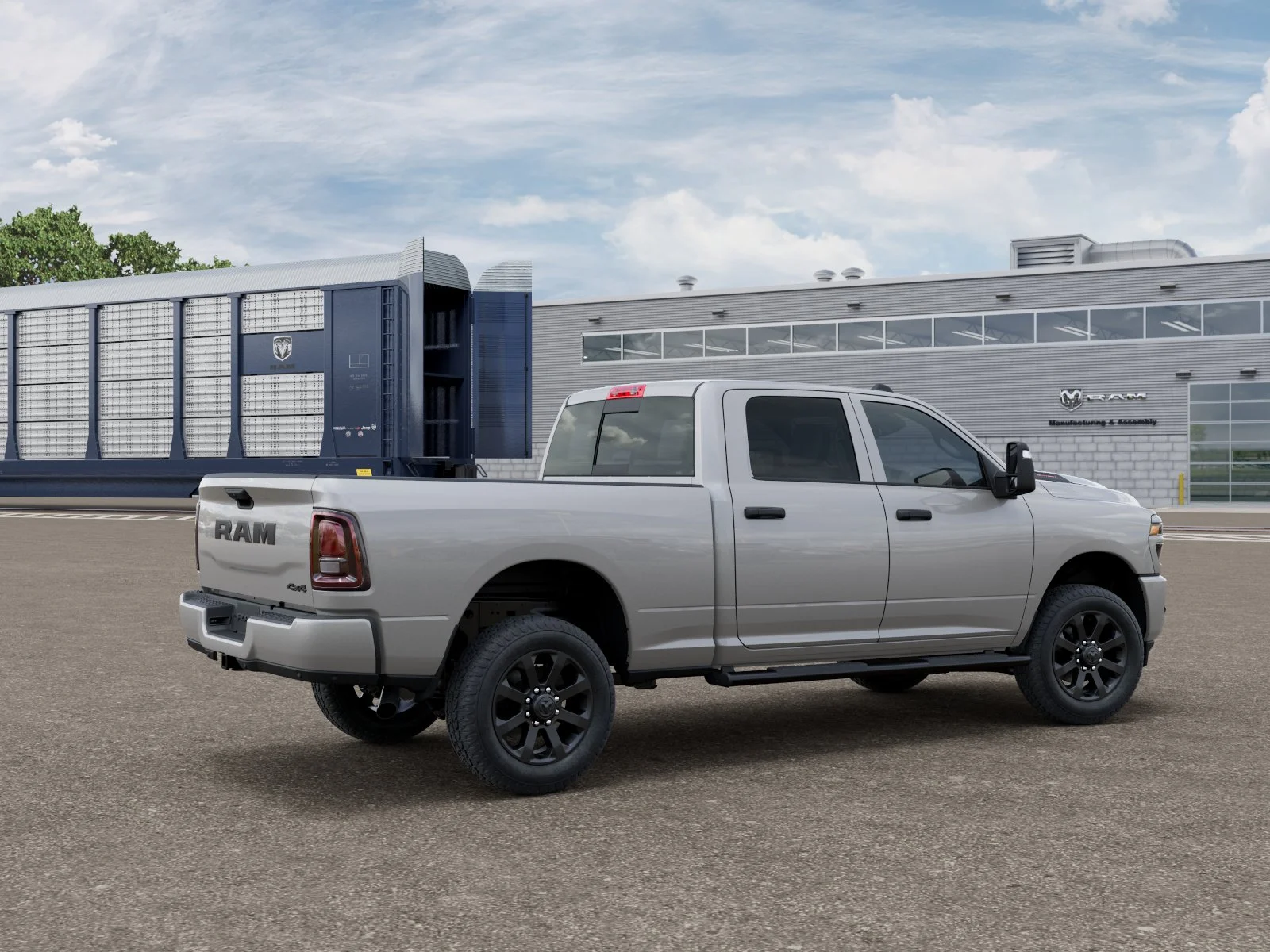 New 2027 Silver-Zynith Exterior Paint RAM Black Express image 4