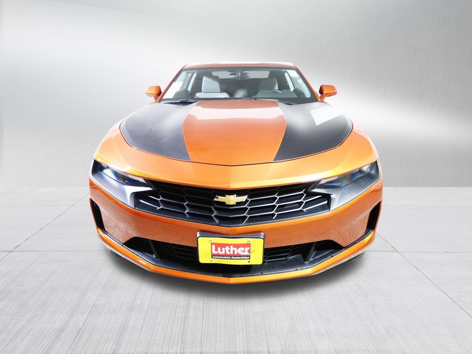 Used 2023 Chevrolet Camaro 1LT with VIN 1G1FA1RS4P0123143 for sale in Brooklyn Center, Minnesota