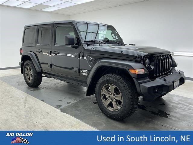 Used 2019 Black Clearcoat Jeep Sport S image 3