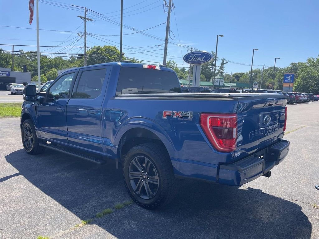 Used 2022 Blue Ford XLT image 3