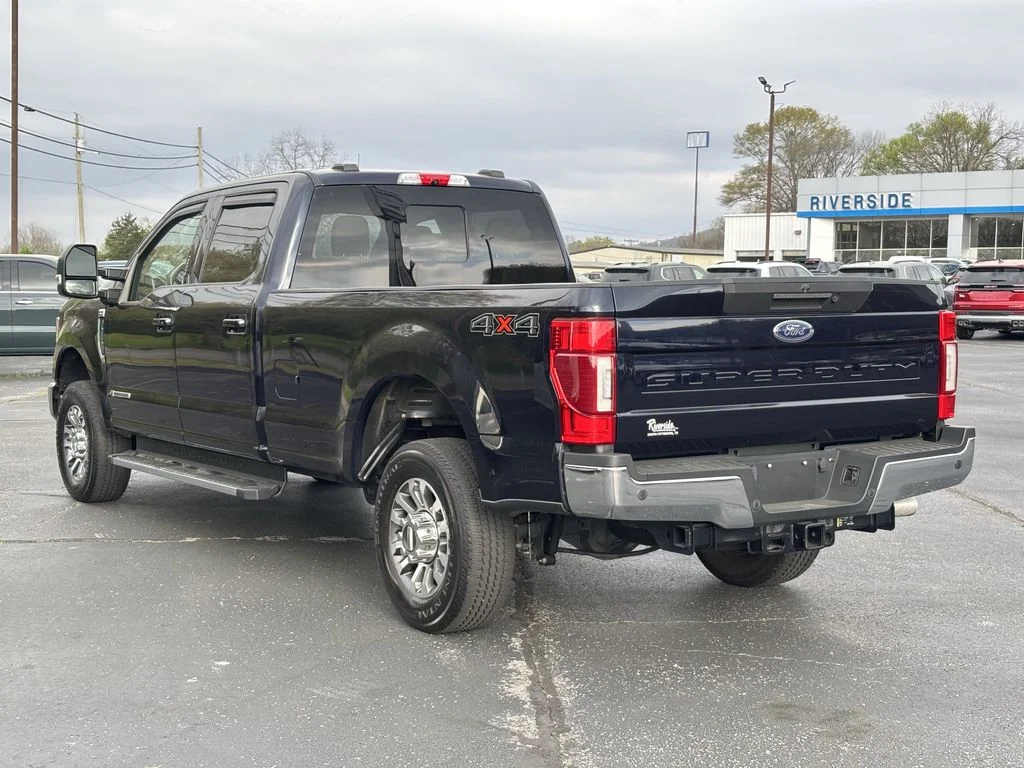 Used 2021 Blue Ford Lariat image 6