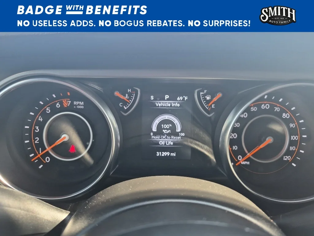 Used 2023 Black Clearcoat Jeep Sport image 19