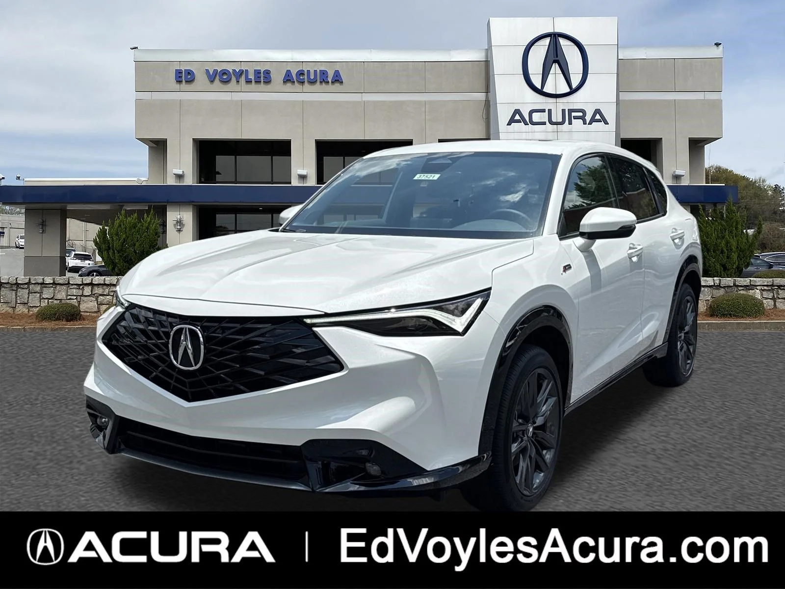 New 2026 Platinum White Pearl Acura w/A-Spec Package image 1
