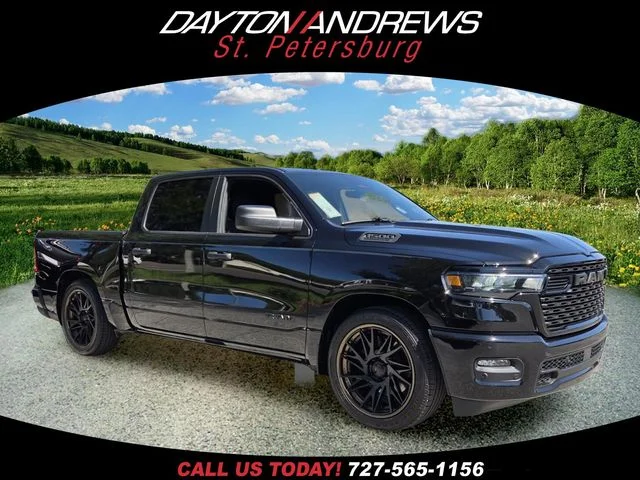 New 2026 Diamond Black Crystal Pearlcoat RAM Express image 1